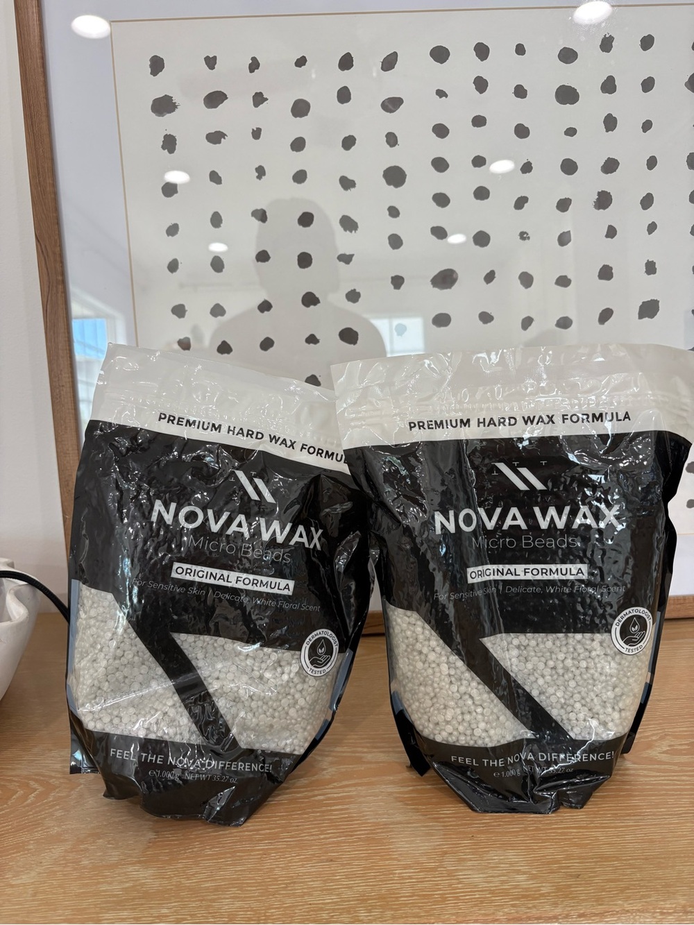 Nova Wax Original Formula Hard Wax Beads - White